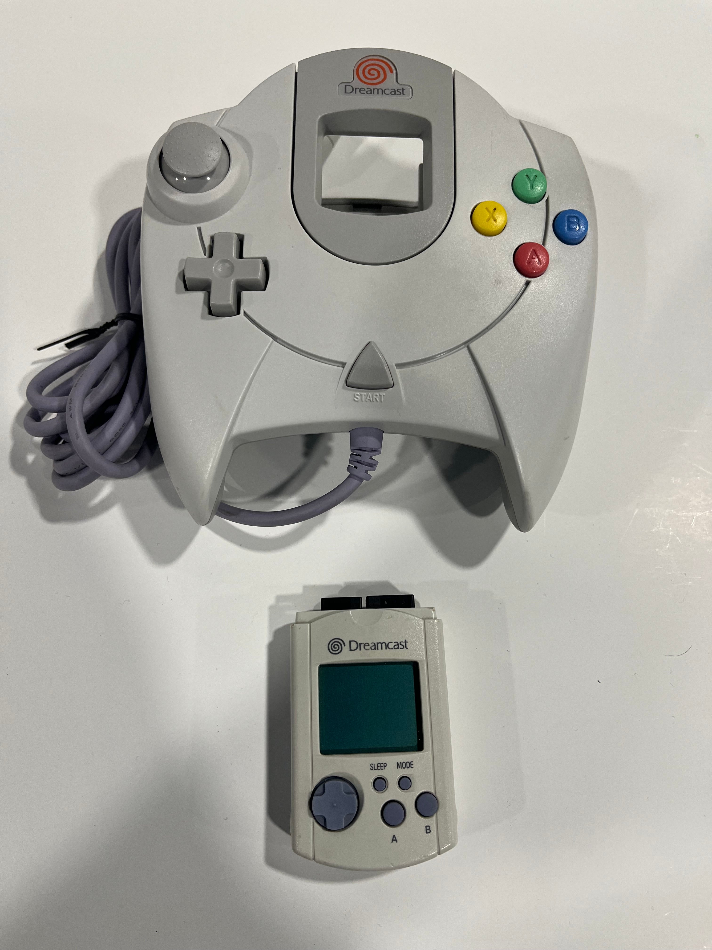 SEGA Dreamcast Reconditioned GDEMu PixelFX HDMI Bundle
