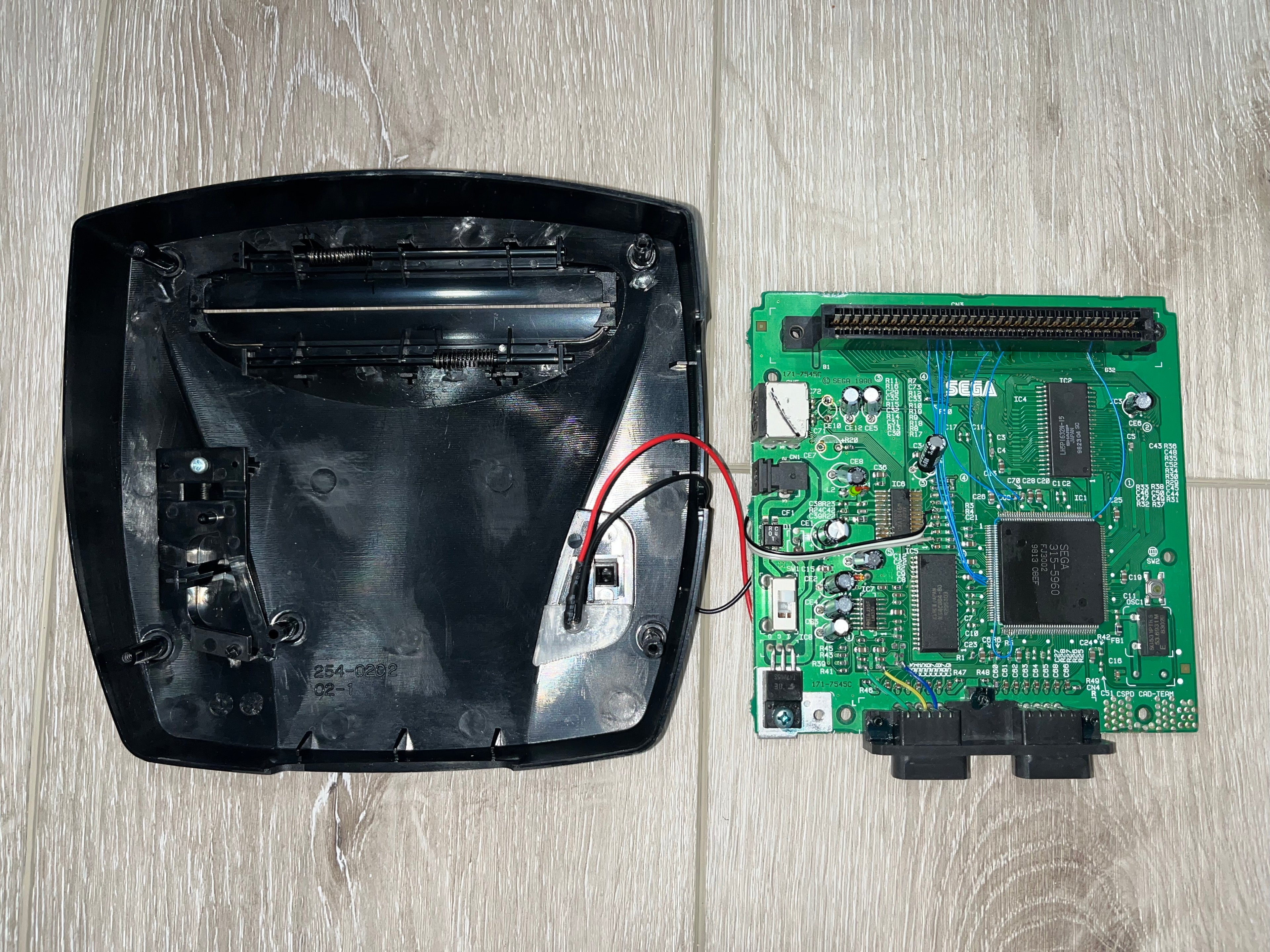 Sega Genesis 3 Triple Bypass 3BP v2 + Power LED, Recap, 32X, Virtua, SMS, GG Fix