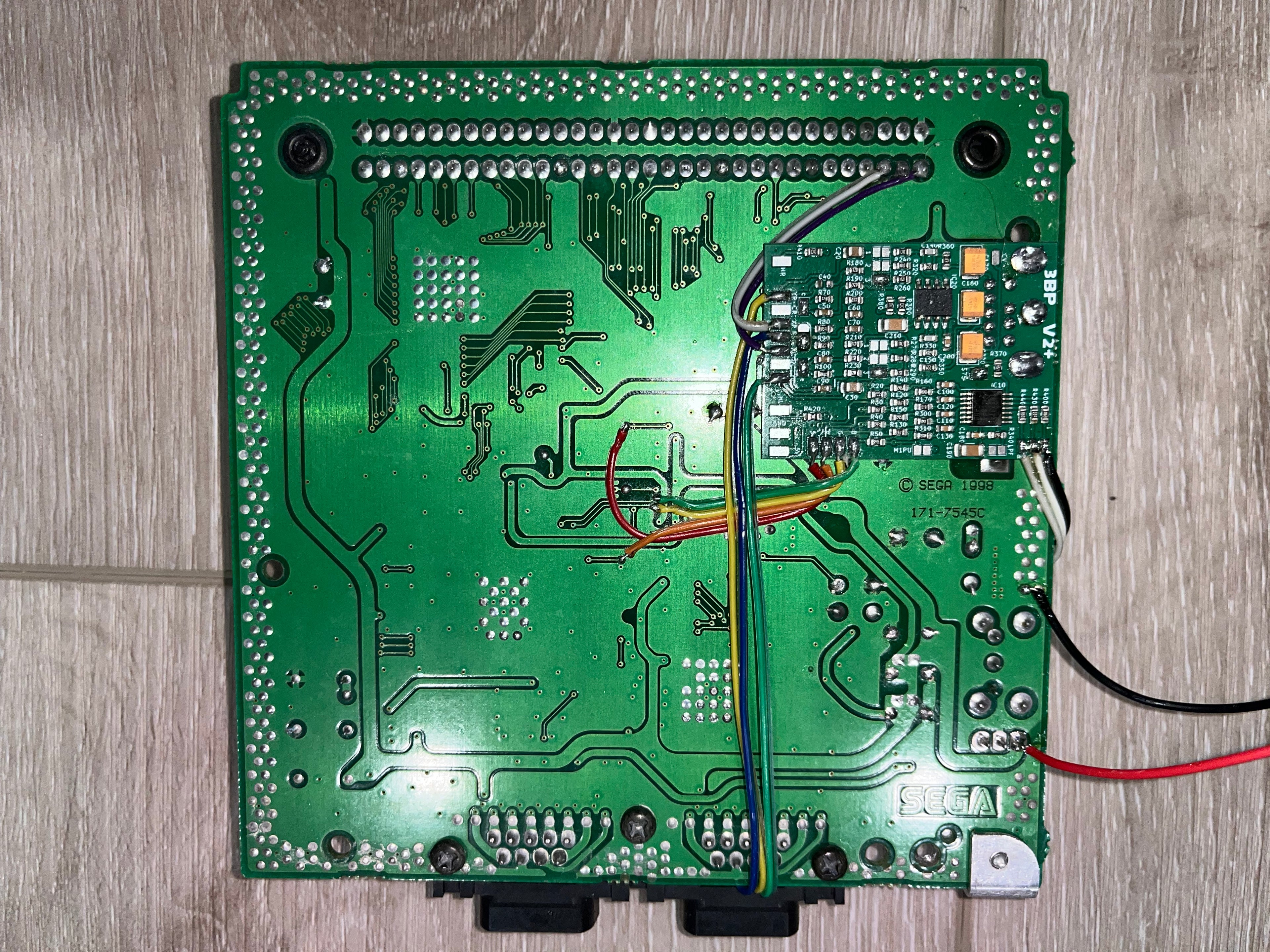 Sega Genesis 3 Triple Bypass 3BP v2 + Power LED, Recap, 32X, Virtua, SMS, GG Fix