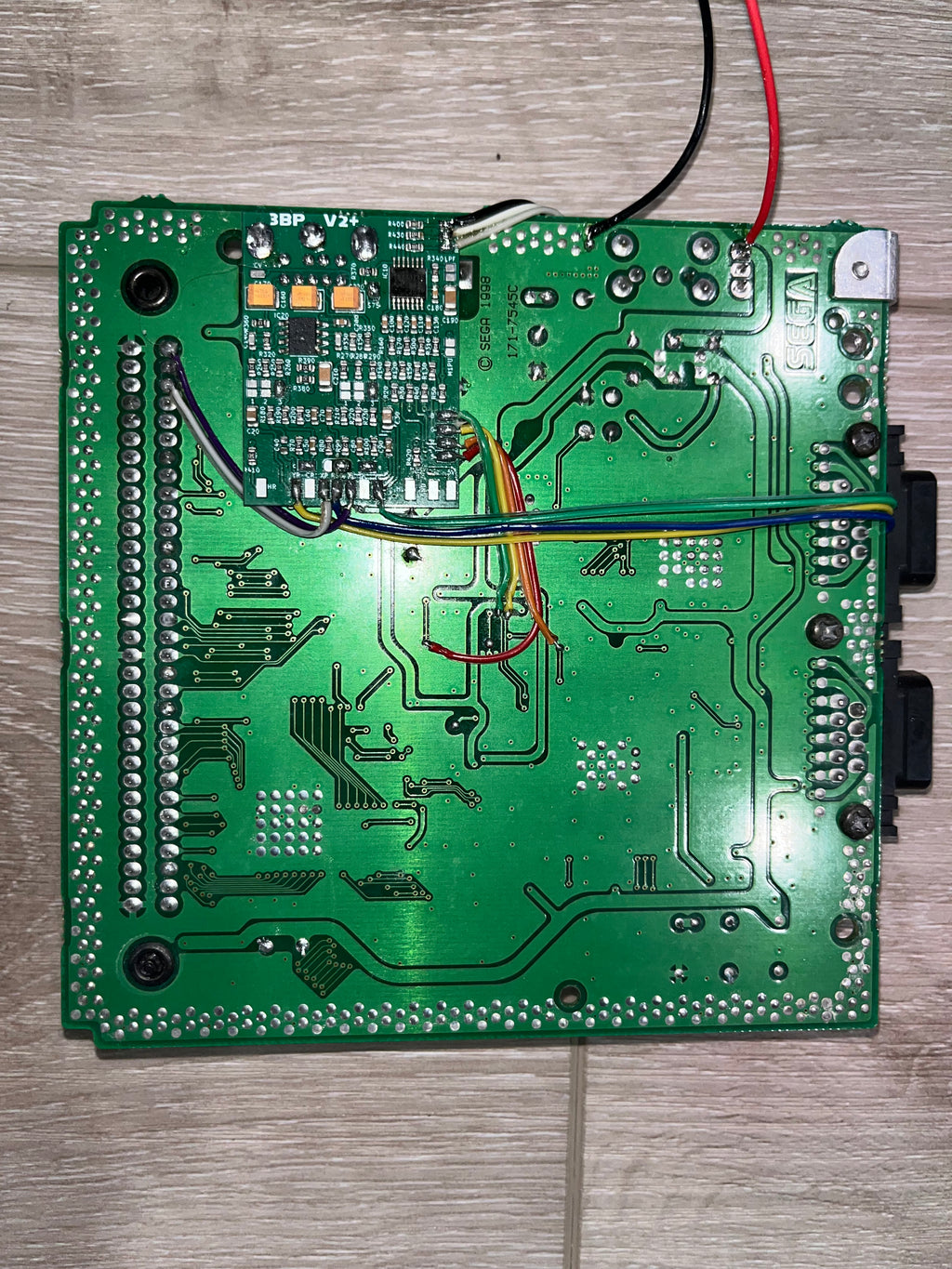 Sega Genesis 3 Triple Bypass 3BP v2 + Power LED, Recap, 32X, Virtua, SMS, GG Fix