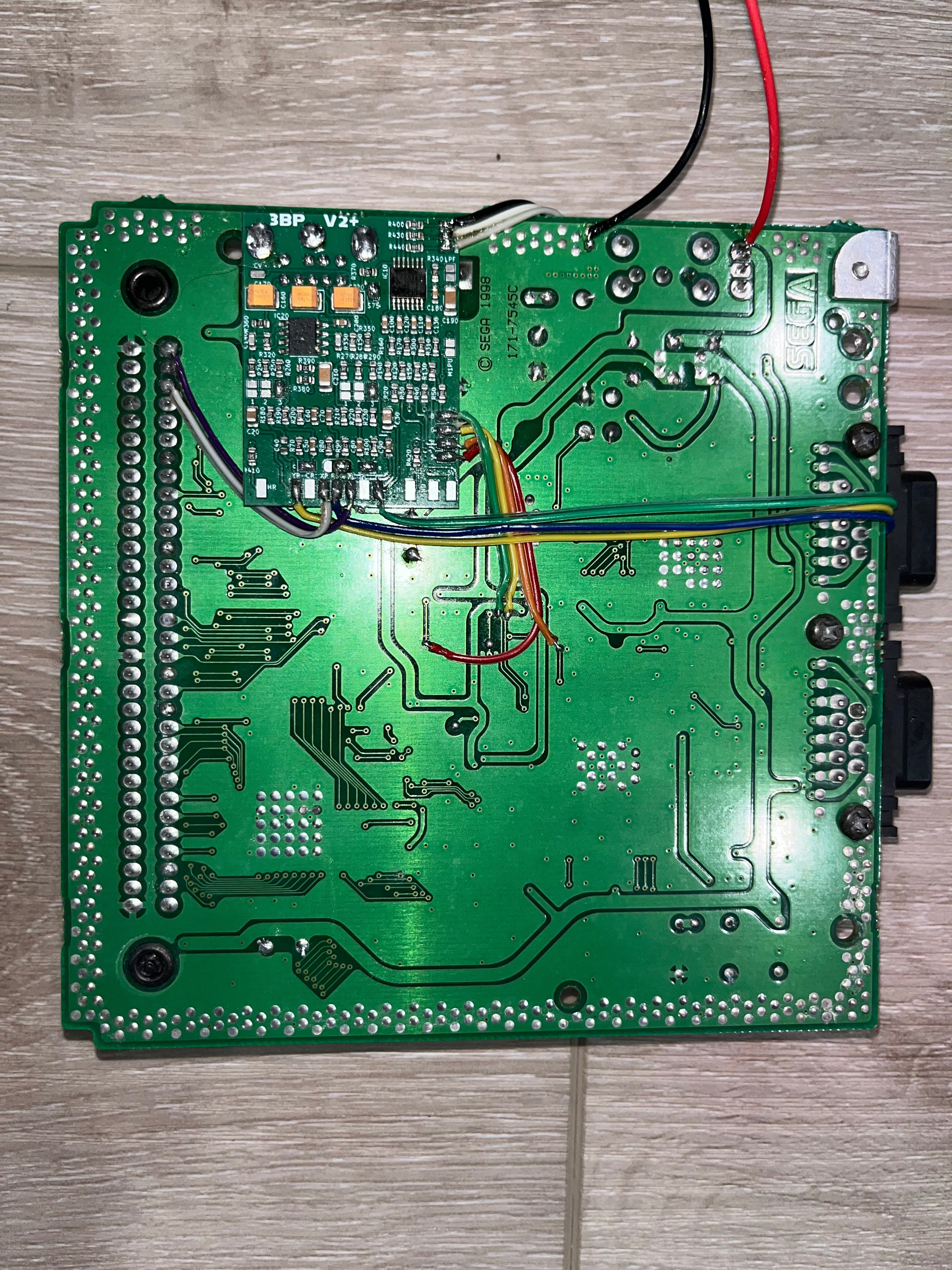 Sega Genesis 3 Triple Bypass 3BP v2 + Power LED, Recap, 32X, Virtua, SMS, GG Fix